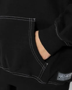 Jacker Select Contrast Hood-Hoodie-Black
