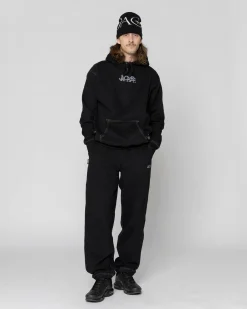 Jacker Select Contrast Hood-Hoodie-Black