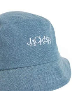 Jacker Select Logo-Bucket Denim-Blue
