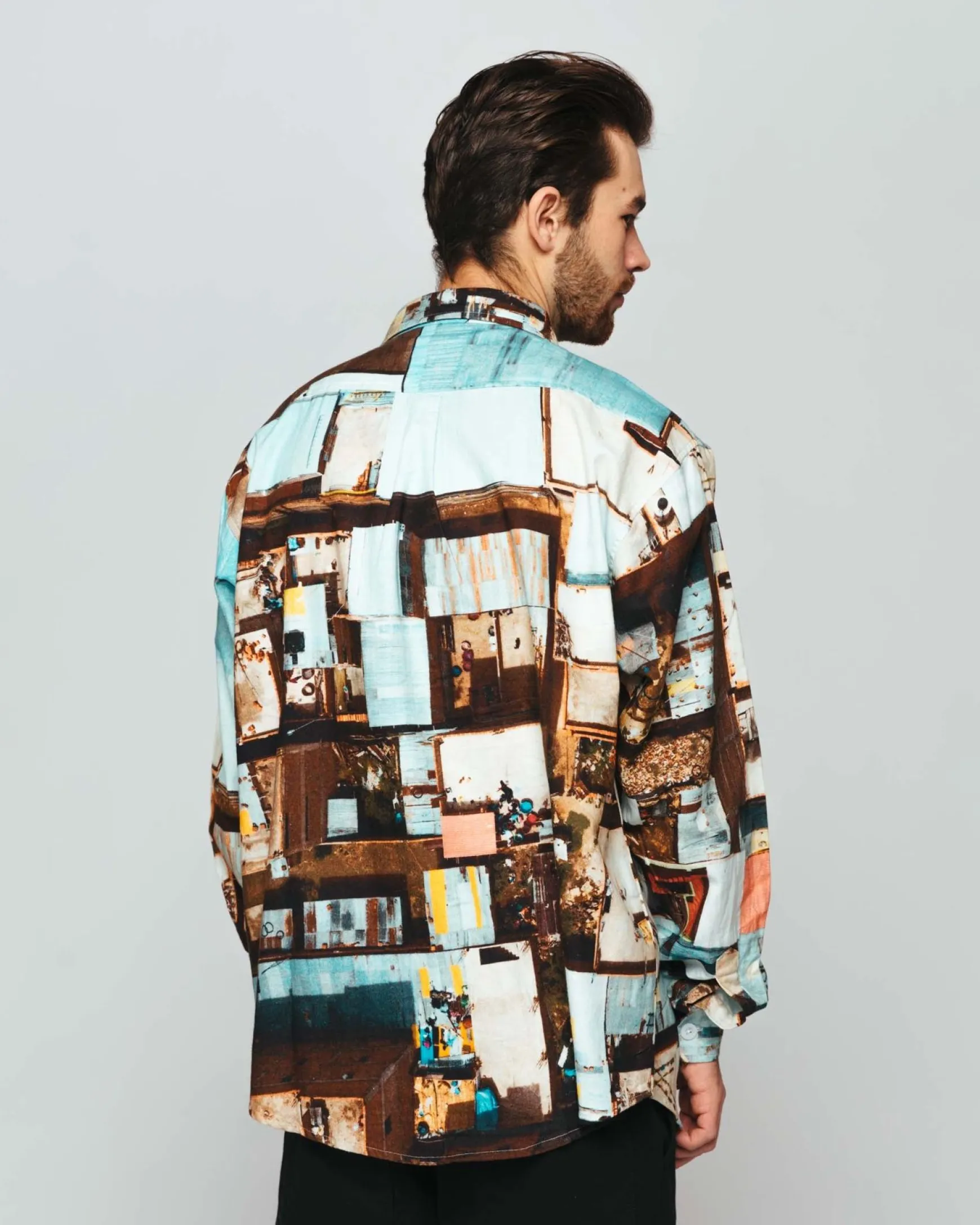 Jacker Slum-Chemise-Multi