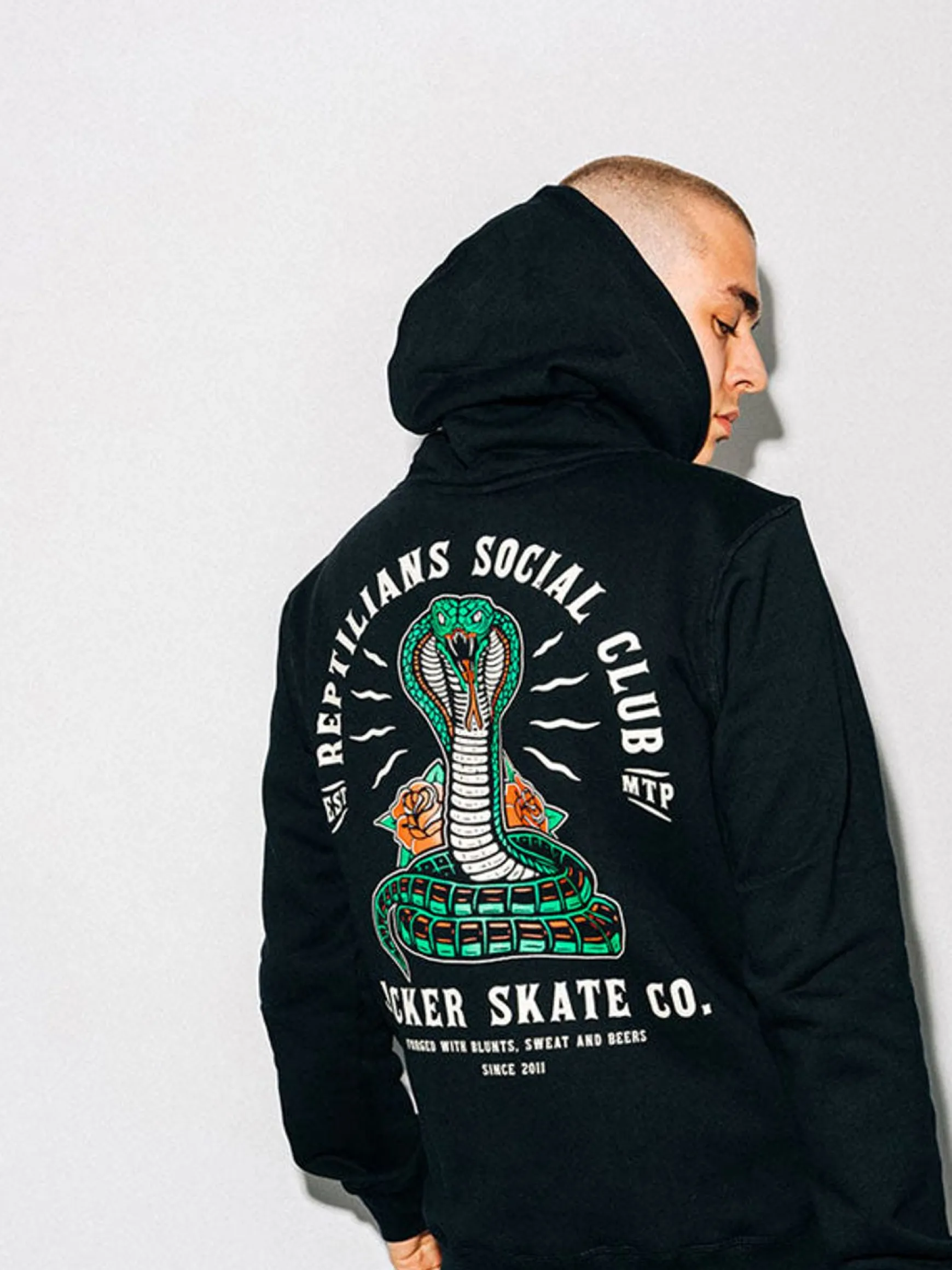 Jacker Social Club-Hoodie-Black