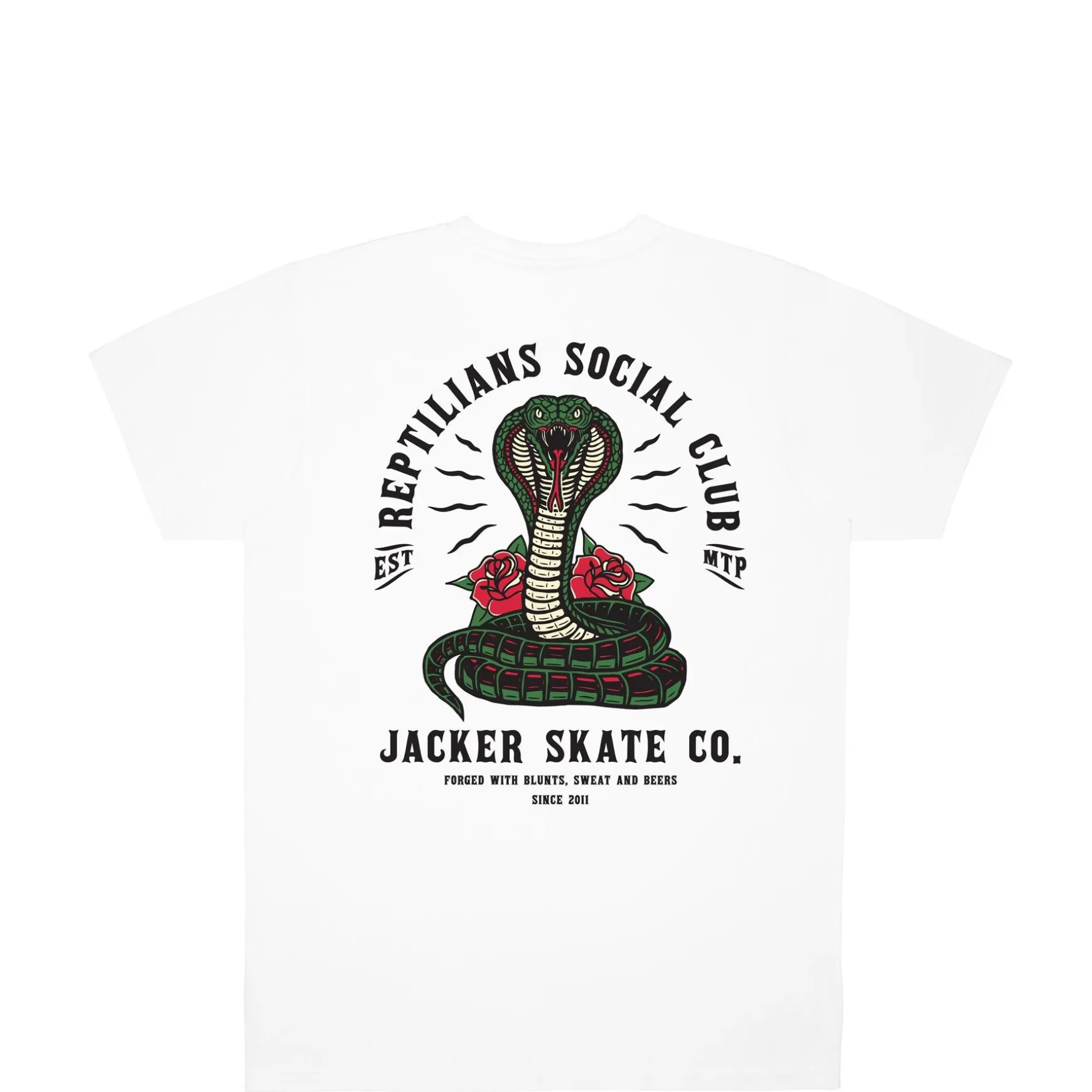 Jacker Social Club-T-Shirt-White