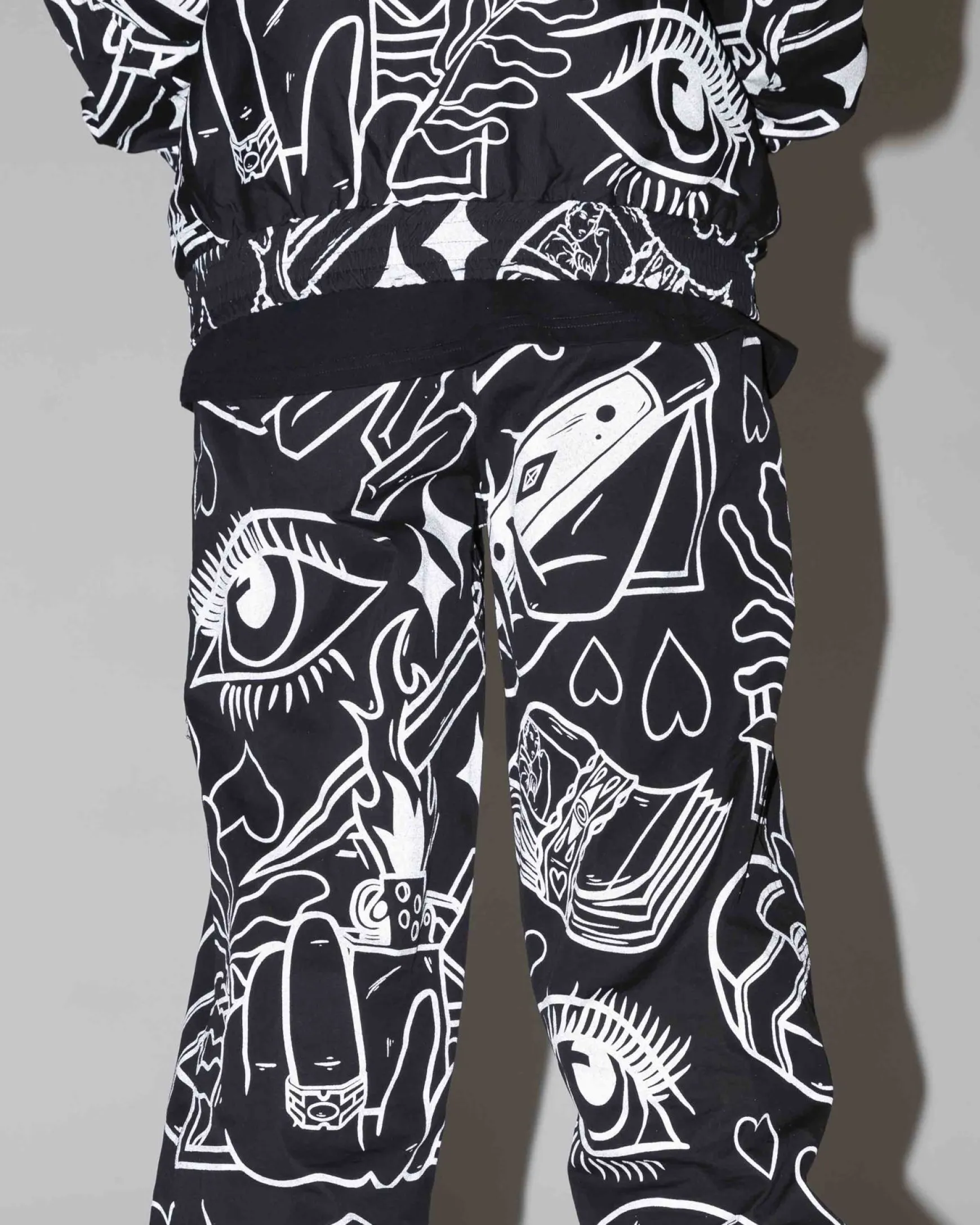 Jacker Soulmate-Reflective Pant-Black