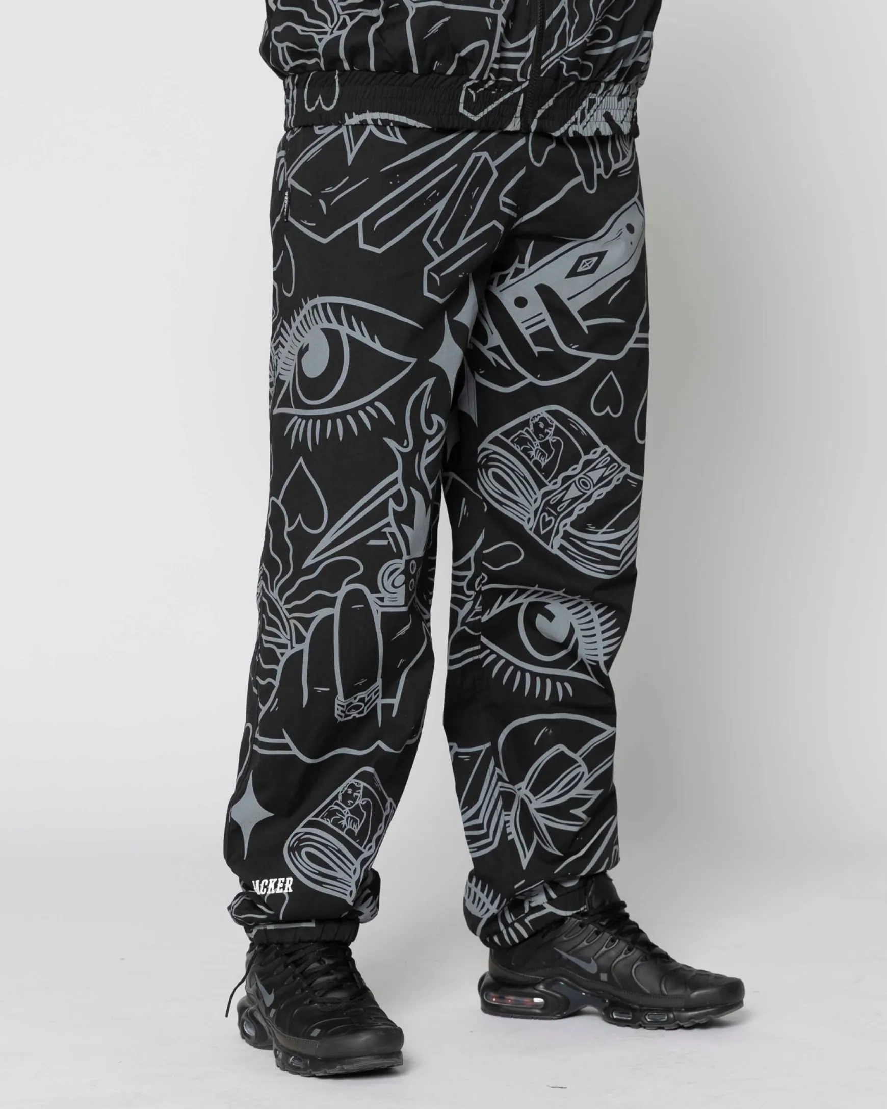 Jacker Soulmate-Reflective Pant-Black