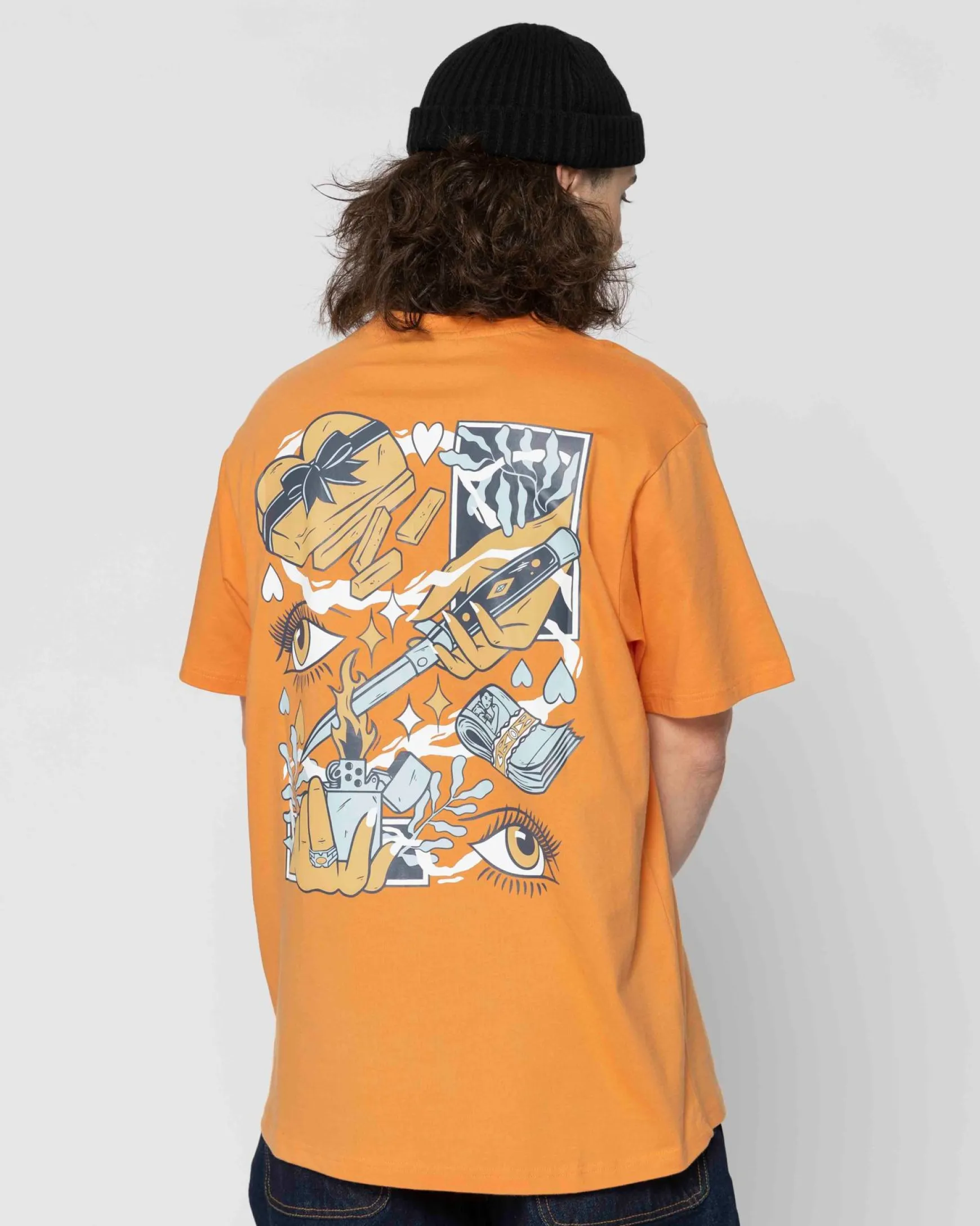 Jacker Soulmate-T-Shirt-Orange