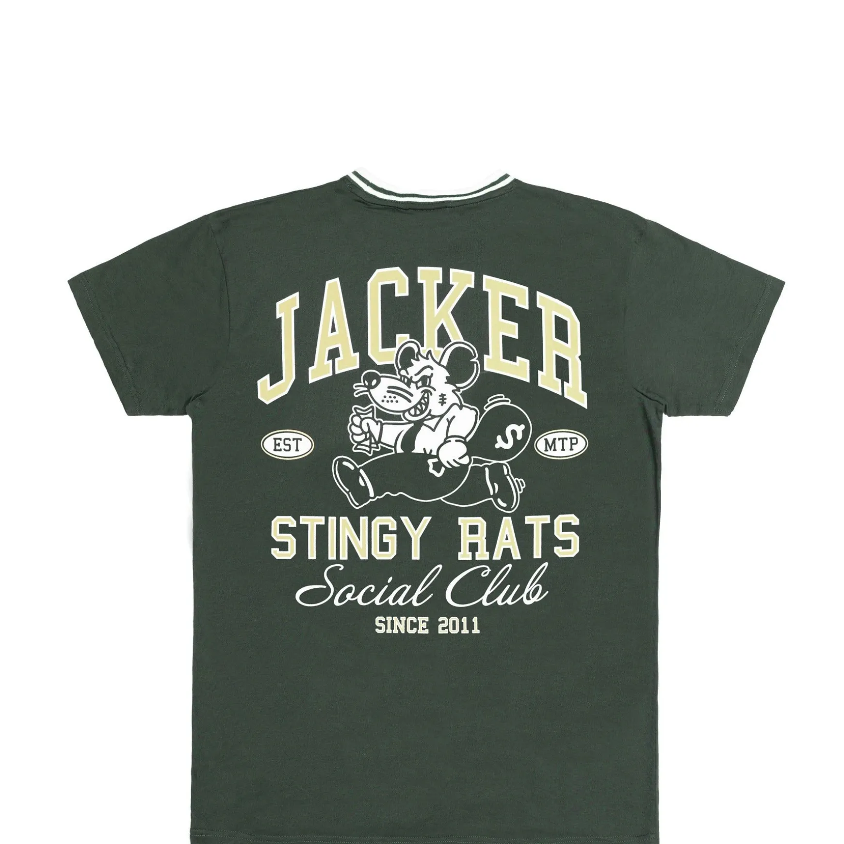 Jacker Stingy-T-Shirt-Green