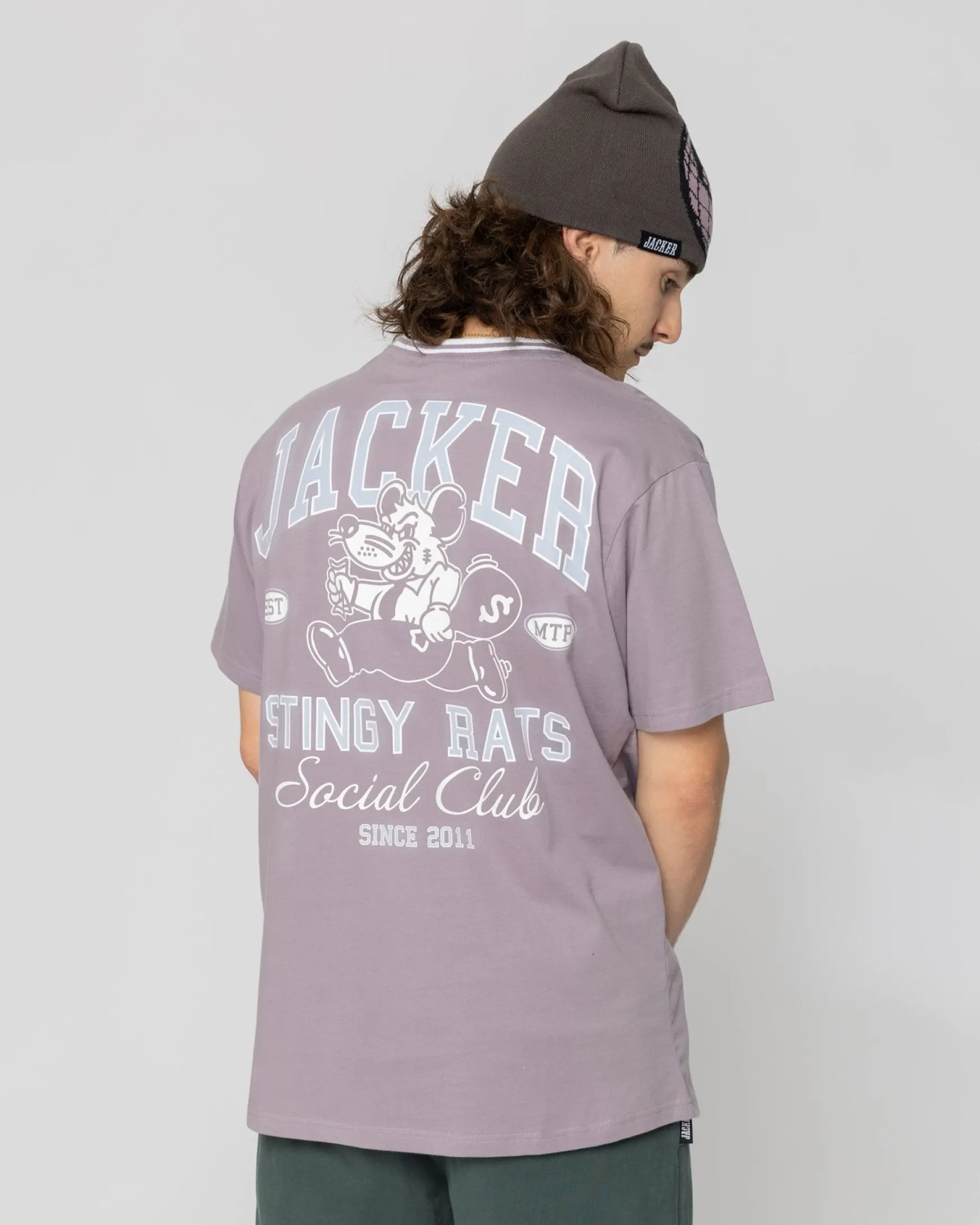 Jacker Stingy-T-Shirt-Purple