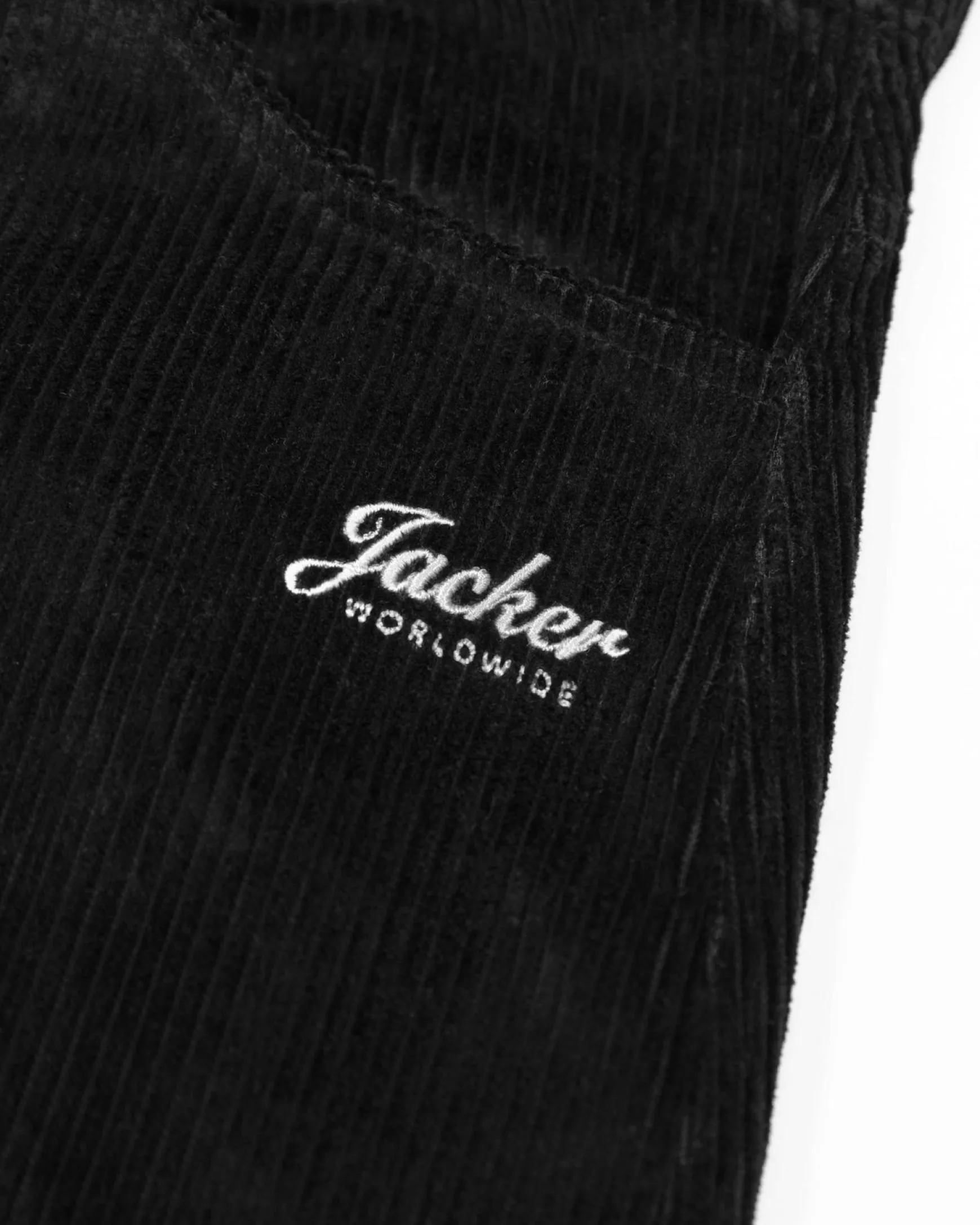 Jacker Stork Corduroy-Baggy Pant-Black