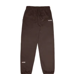 Jacker Team Logo-Sweatpant-Brown