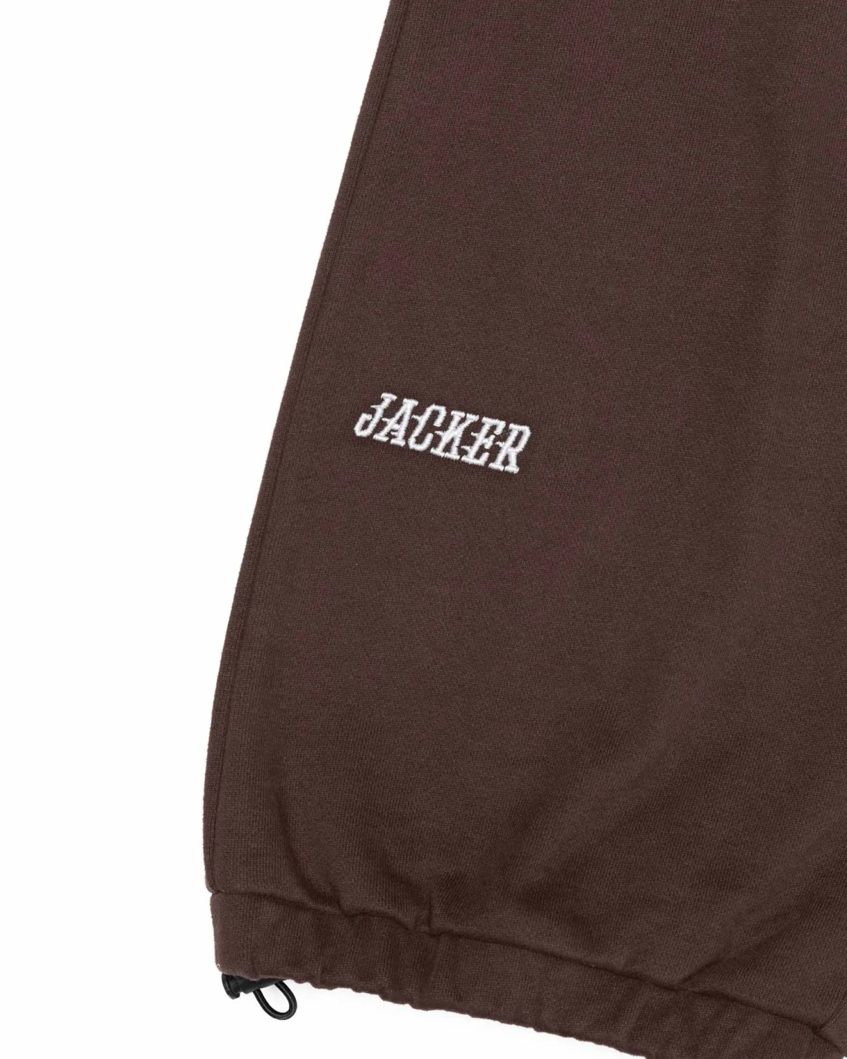 Jacker Team Logo-Sweatpant-Brown