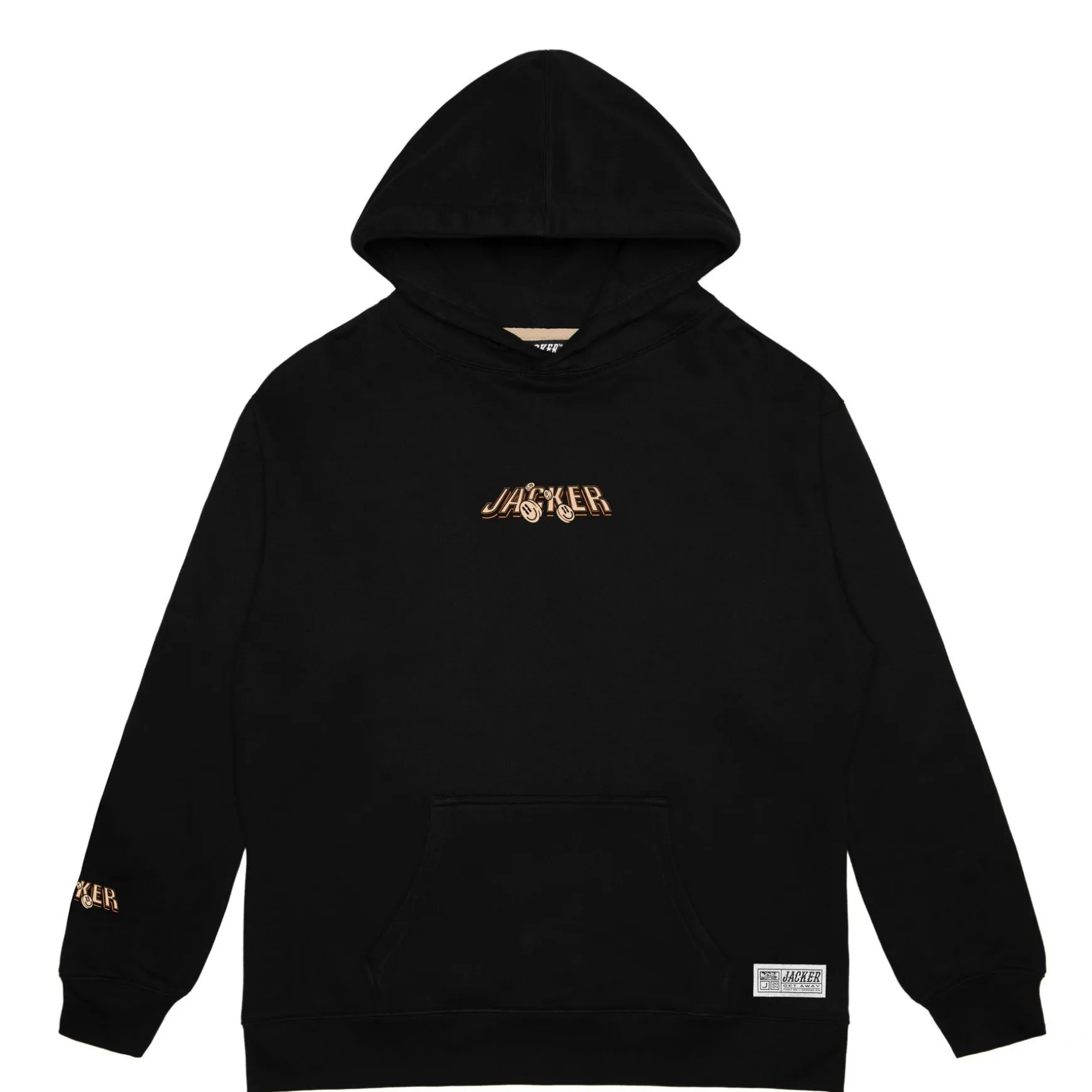 Jacker Therapy Hoodie-Black