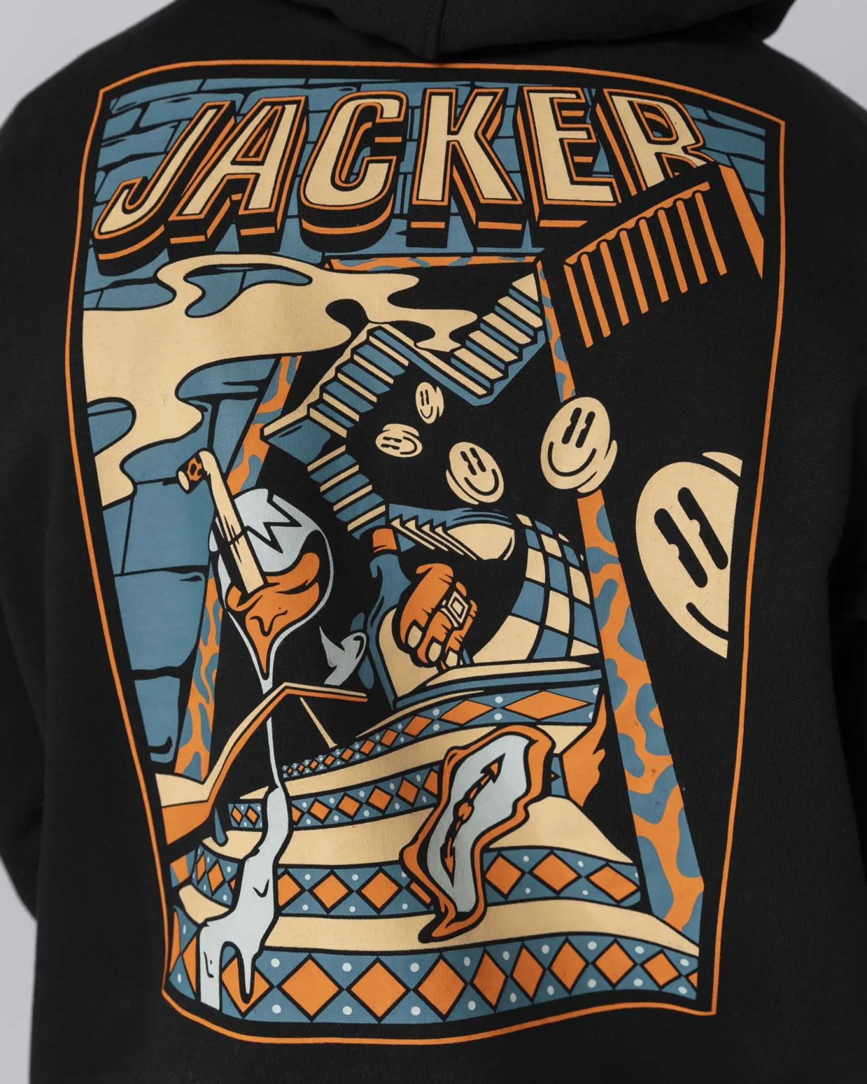 Jacker Therapy Hoodie-Black