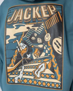 Jacker Therapy Hoodie-Blue