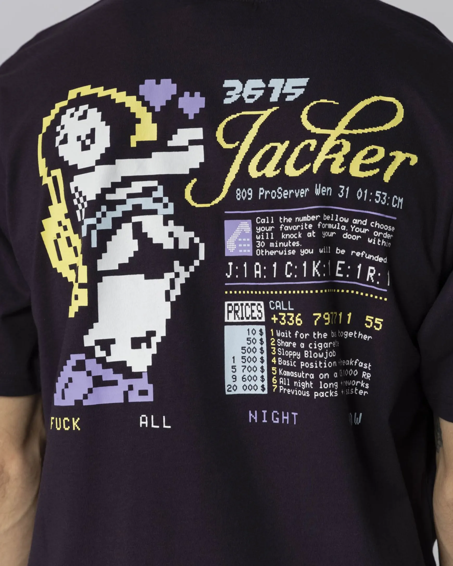 Jacker 3615 T-Shirt-Purple