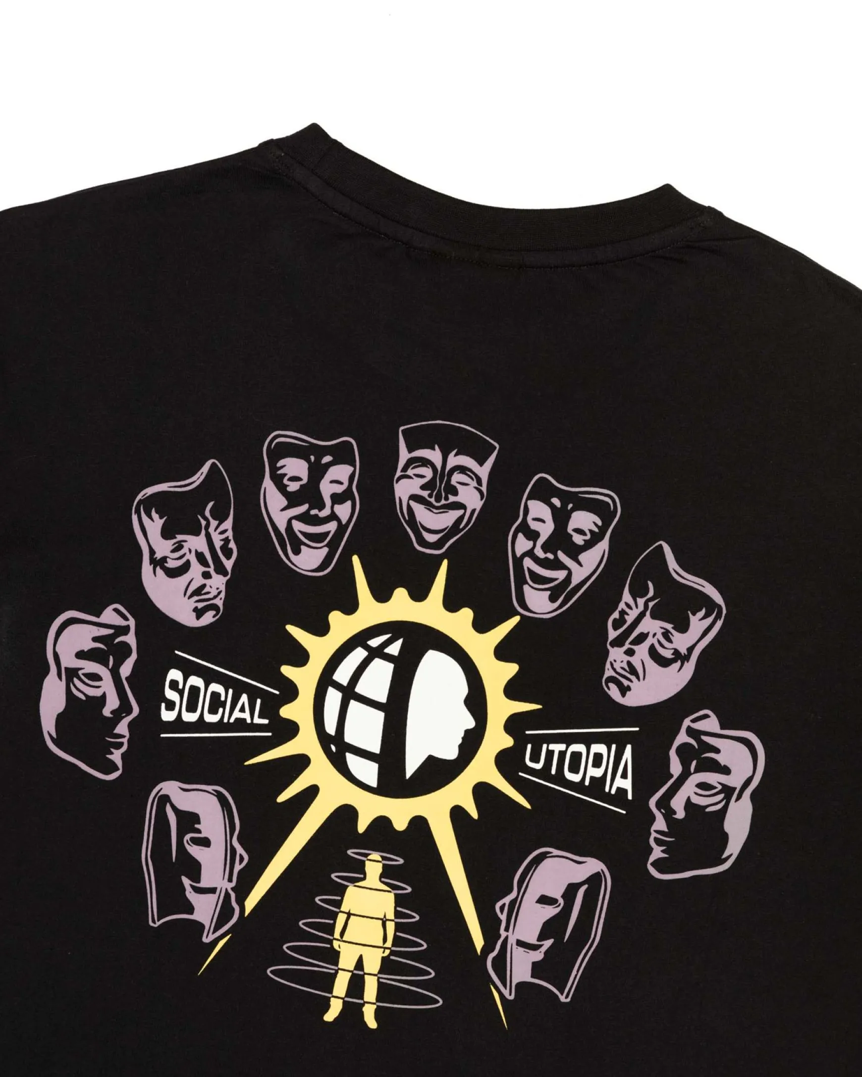 Jacker Utopia-T-Shirt-Black