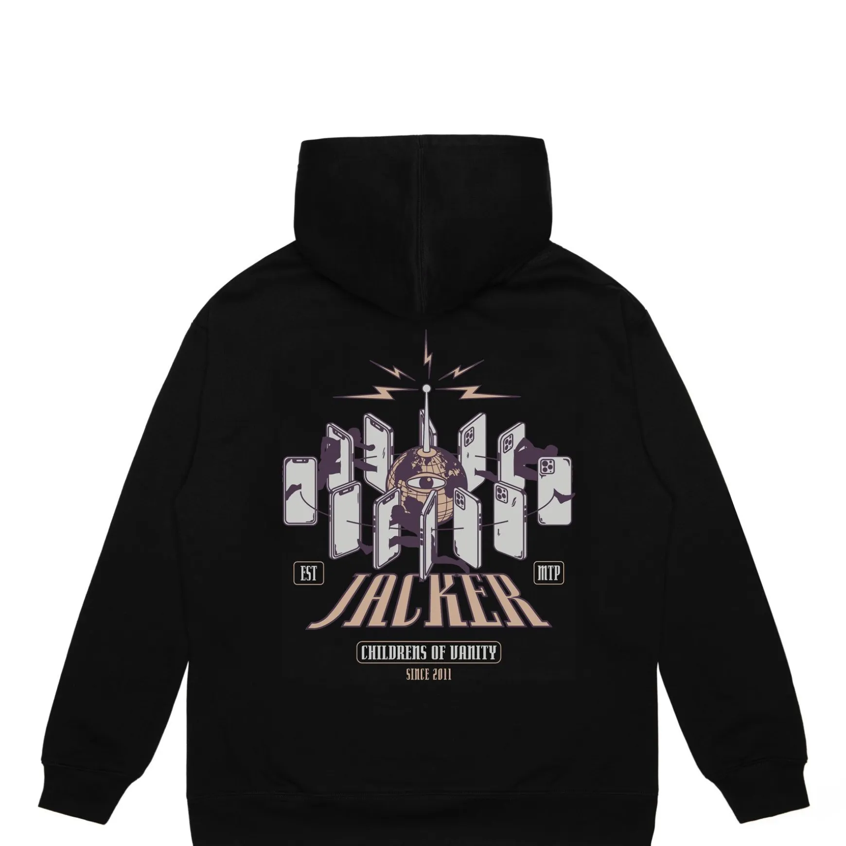 Jacker Vanity-Hoodie-Black