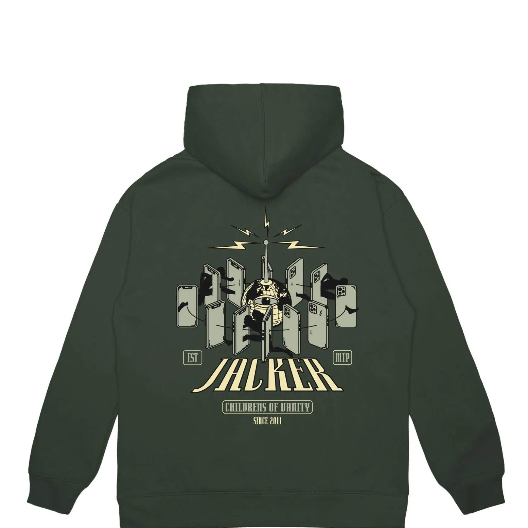Jacker Vanity-Hoodie-Green