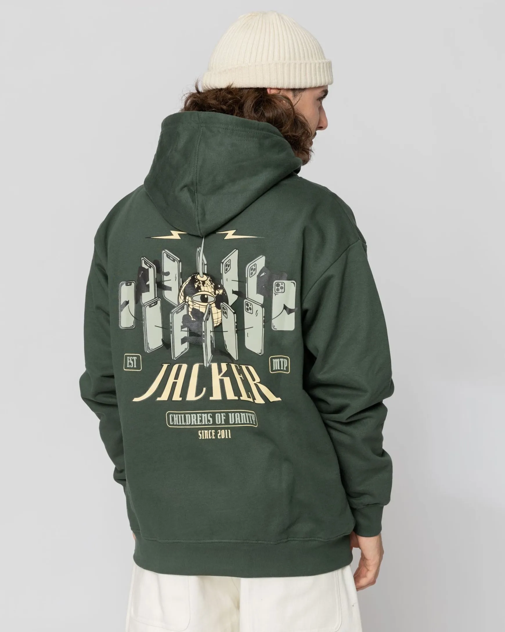 Jacker Vanity-Hoodie-Green