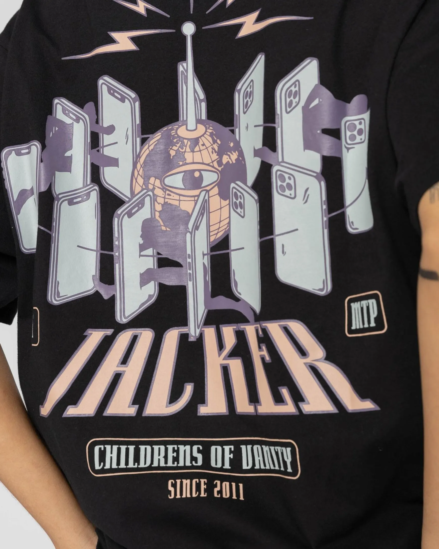 Jacker Vanity-T-Shirt-Black