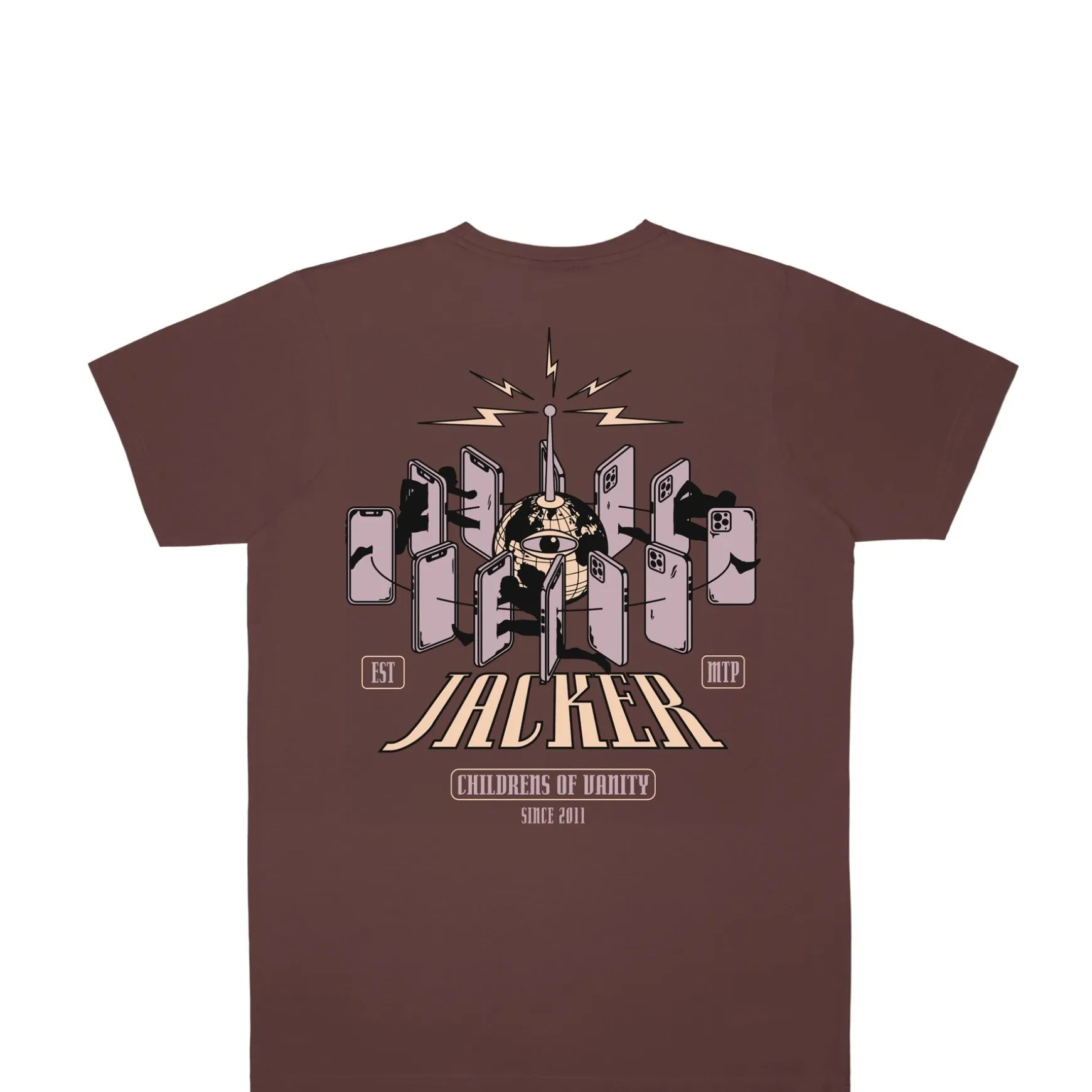 Jacker Vanity-T-Shirt-Brown