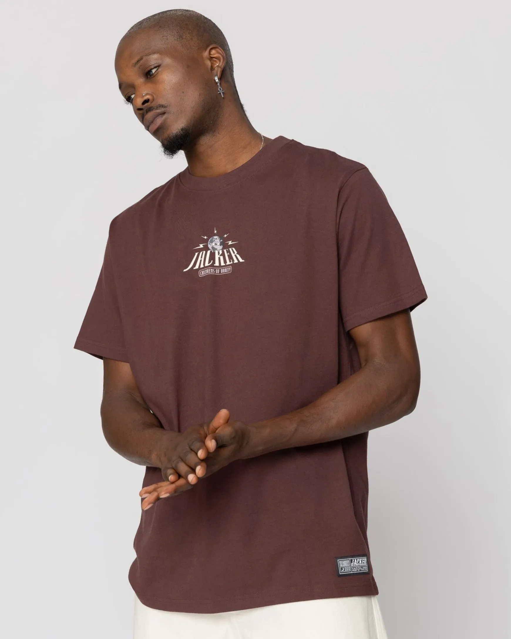 Jacker Vanity-T-Shirt-Brown