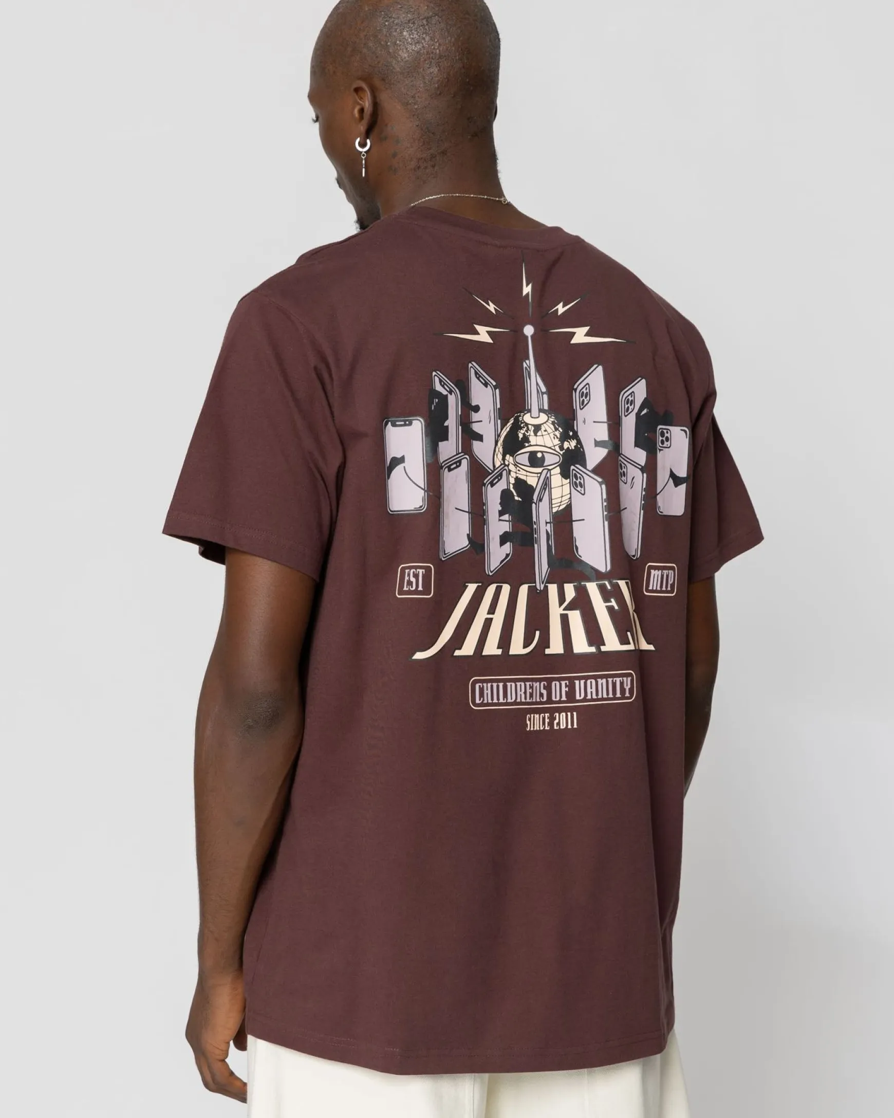 Jacker Vanity-T-Shirt-Brown