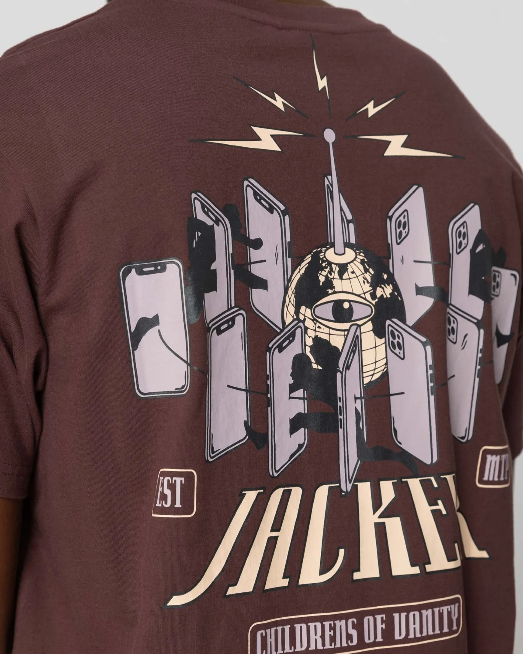 Jacker Vanity-T-Shirt-Brown