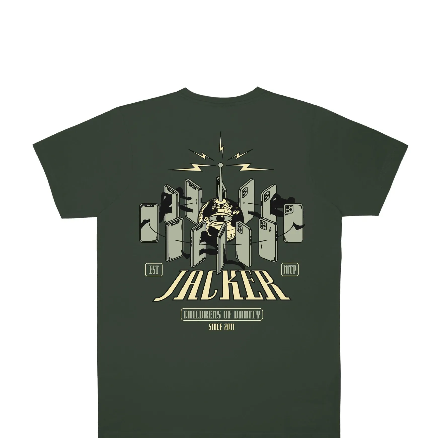 Jacker Vanity-T-Shirt-Green